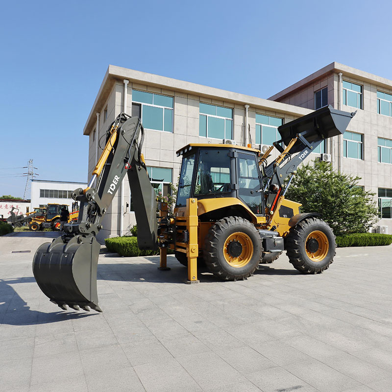 Front Loader With Backhoe
