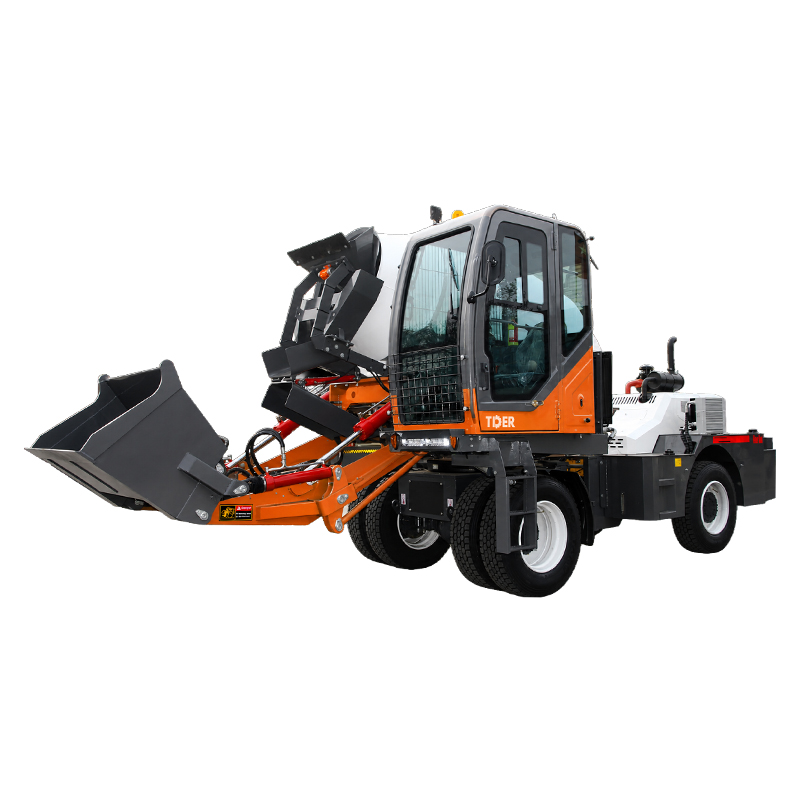 Self Loading Concrete Mixer