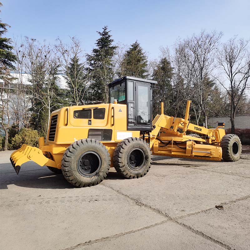 180HP Motor Grader for Road Construction and Earthmoving