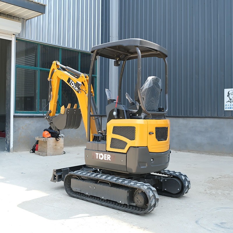 2.5 Ton Zero Tail Mini Excavator for Construction with Extendable Tracks