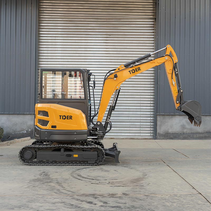 3.5 Ton Zero Tail Mini Excavator with Kubota Engine & Steel Tracks