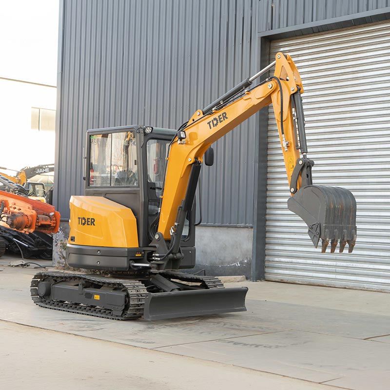 3.5 Ton Zero Tail Mini Excavator with Kubota Engine & Steel Tracks