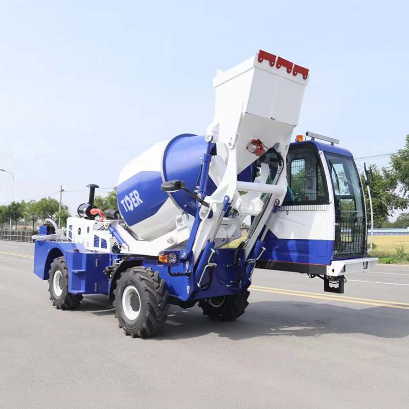 On Site Concrete Mix Truck