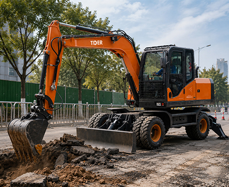 Best Wheel Excavators for Urban Construction