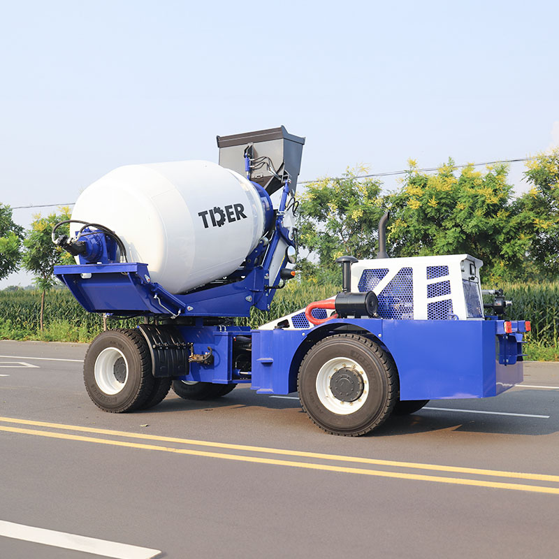 Construction Cement Mixer Truck