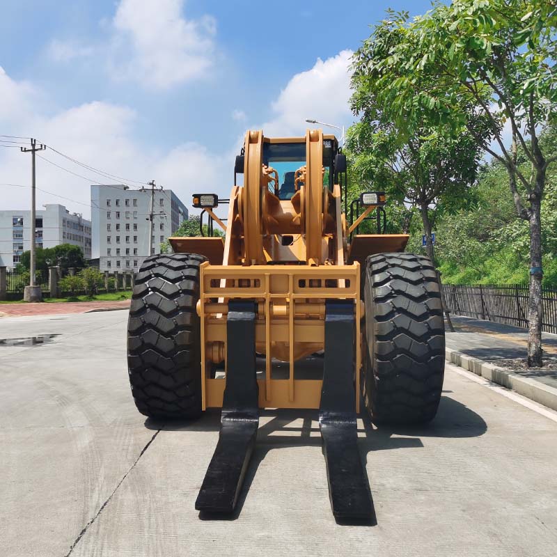 Front End Loader With Forklift