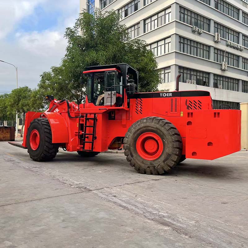 40 Ton Forklift Front Loader with Steel Radial Tires