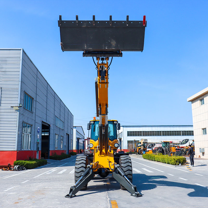 3.5 Ton Telescopic Wheel Loader For Sale with Electric Control