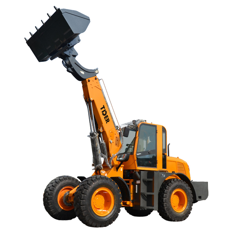 Wheel Loader With Telescopic Boom
