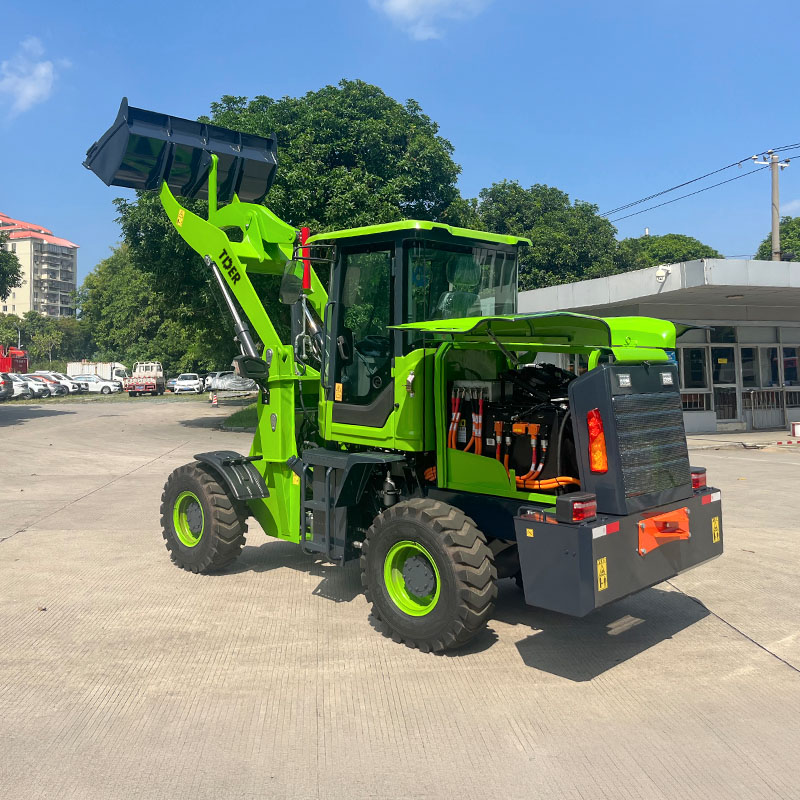 1.5 Ton Electric Articulated Loader with Fast Charging