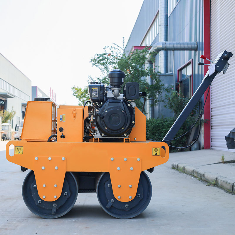 600kg Double Drum Road Roller with Electric Start Diesel Engine