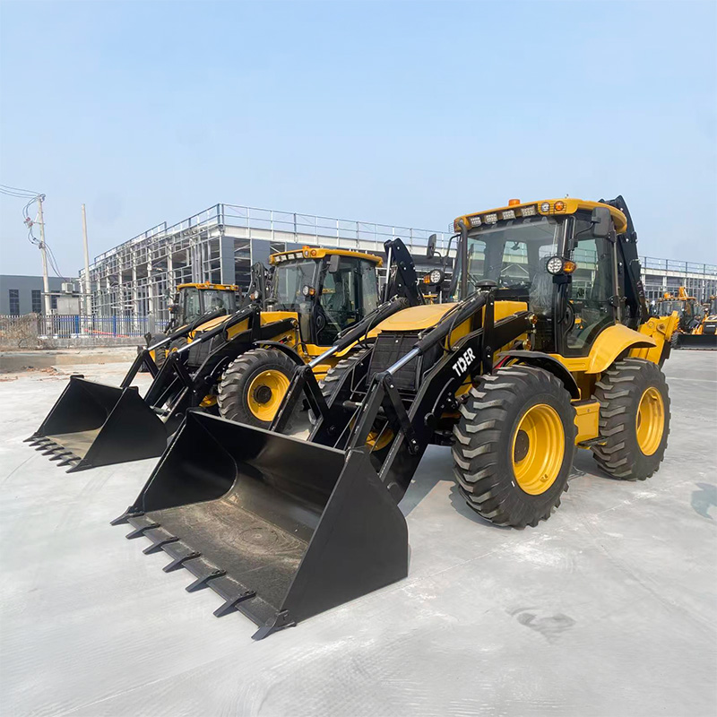 3 Ton Backhoe Loader with Large Loader Bucket