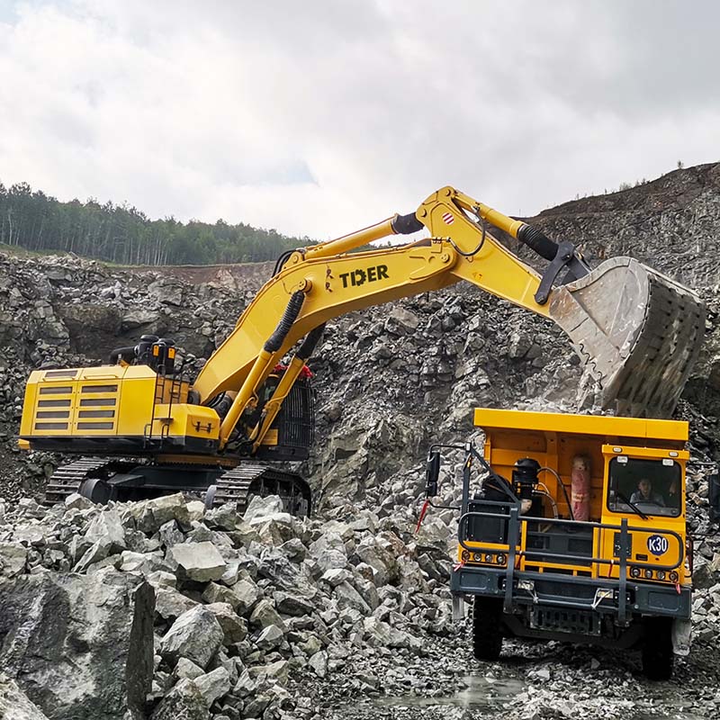 100 Ton Heavy-Duty Excavator With Scania Power